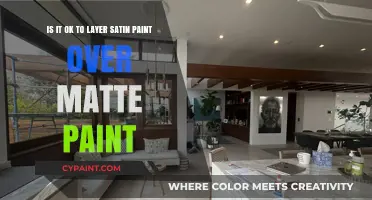 Transforming Walls: The Do's and Don'ts of Layering Satin Over Matte Paint