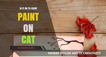 Is It Safe to Leave Paint on Your Cat? Risks Explained