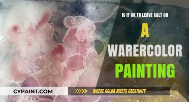 Preserving Art: The Do's and Don'ts of Salt on Watercolor Paintings