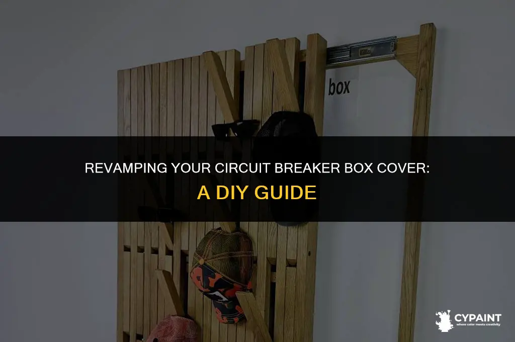 is it ok to paint a circuit breaker box cover