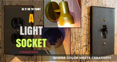 Painting Light Sockets: Safety Tips and Creative Ideas for DIYers