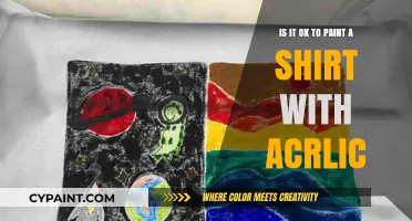 Acrylic Painting on Shirts: A Creative Risk?