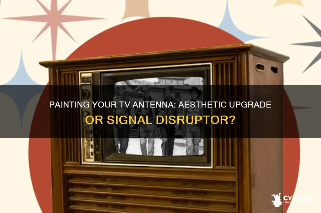 is it ok to paint a tv antenna