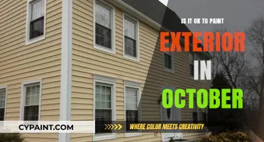 October Exterior Painting: Ideal Timing or Risky Move?