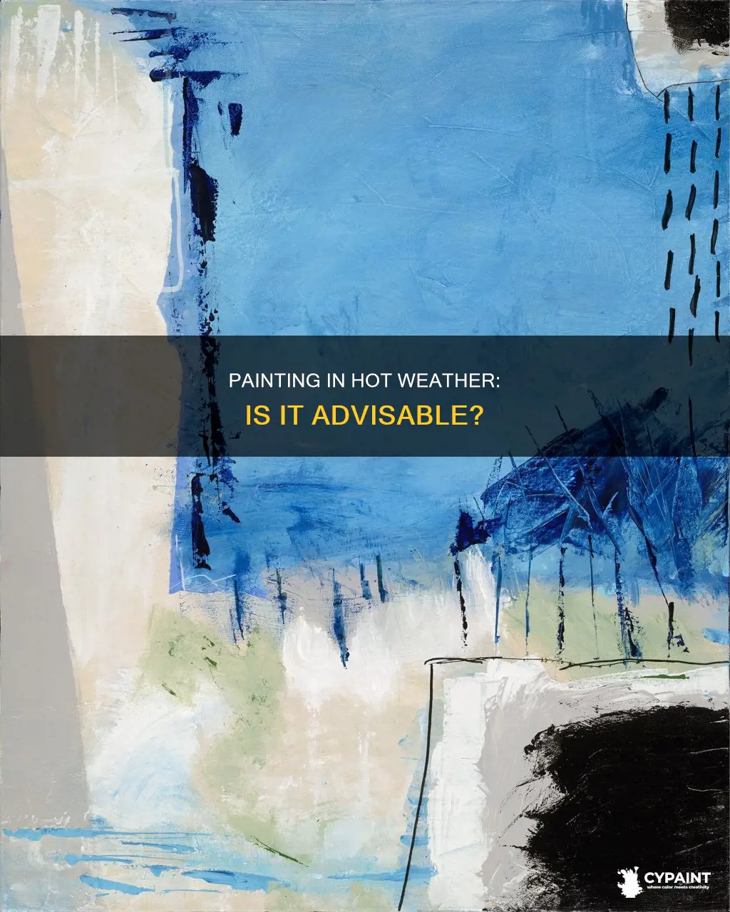 is it ok to paint in 40 degree weather