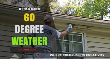 Painting in Cool Weather: 60 Degrees, Safe or Not?