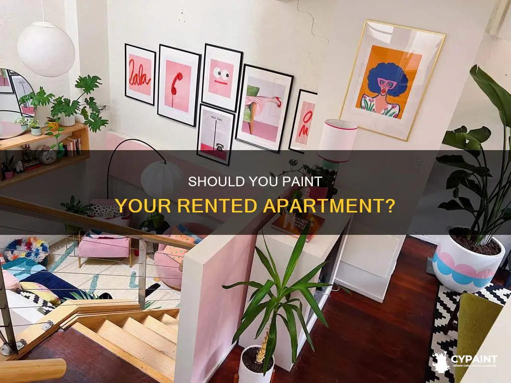 is it ok to paint in a rented apartment