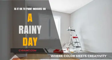 Embracing Creativity: Painting Indoors on a Rainy Day