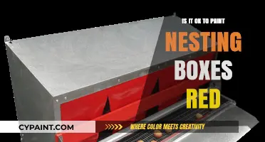 Painting Nesting Boxes Red: Benefits, Risks, and Best Practices