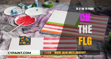Is Painting on the Flag Acceptable? Exploring Etiquette and Respect