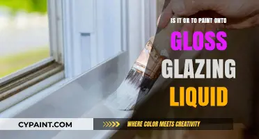 How to Paint on Gloss Glazing Liquid?