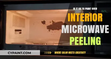Should You Paint Over Peeling Microwave Interiors?