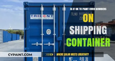 Revamping Shipping Containers: The Debate on Painting Over Numbers
