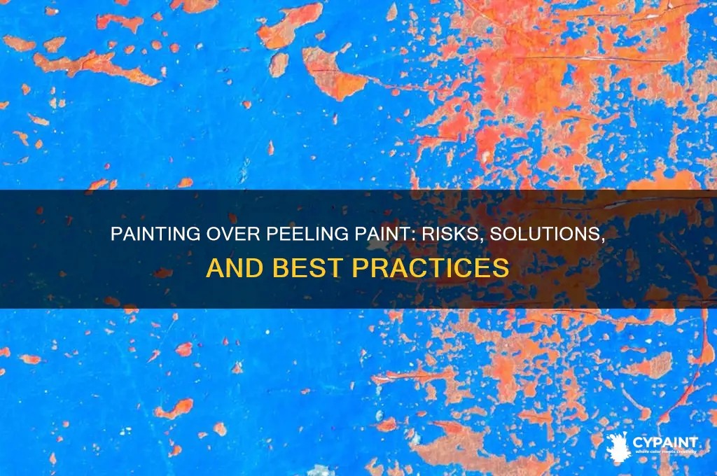 is it ok to paint over peeling paint