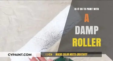 Damp Roller Painting: Is It a Good Idea?