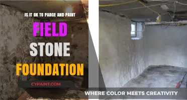 Revamping Your Home's Foundation: Parging and Painting Field Stone
