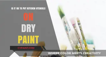 Painting and Kitchenware: A Guide to Safe Utensil Placement