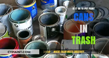 How to Properly Dispose of Paint Cans