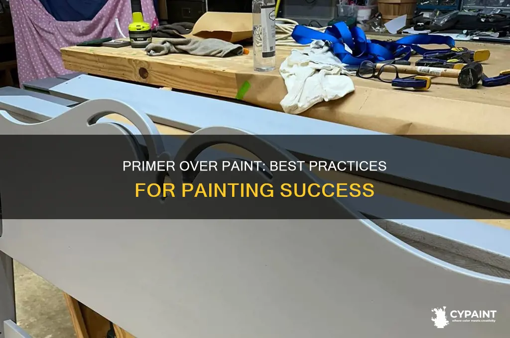 is it ok to put primer over paint