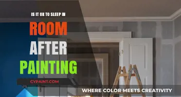 How Long to Wait to Sleep in a Painted Room?