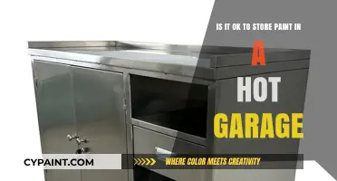 Exploring Paint Storage: Hot Garage Pros and Cons