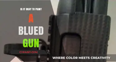 Painting a Blued Gun: Pros, Cons, and Safety Considerations