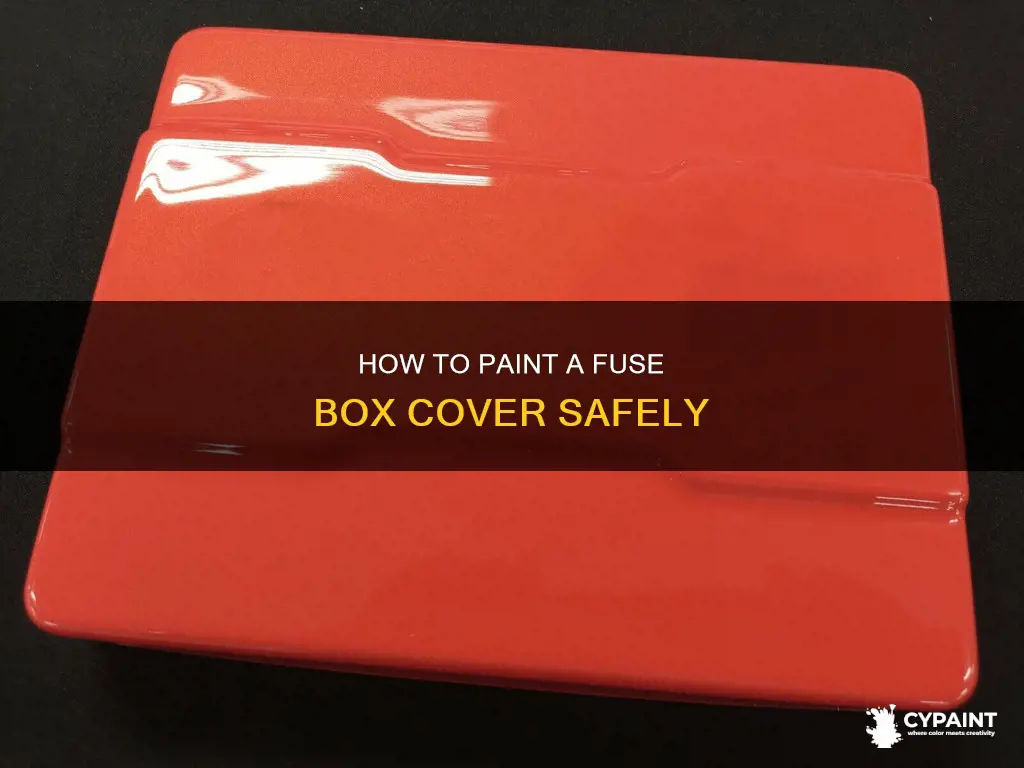 is it okay to paint a fuse box cover