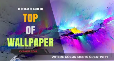 Should You Paint Over Wallpaper?
