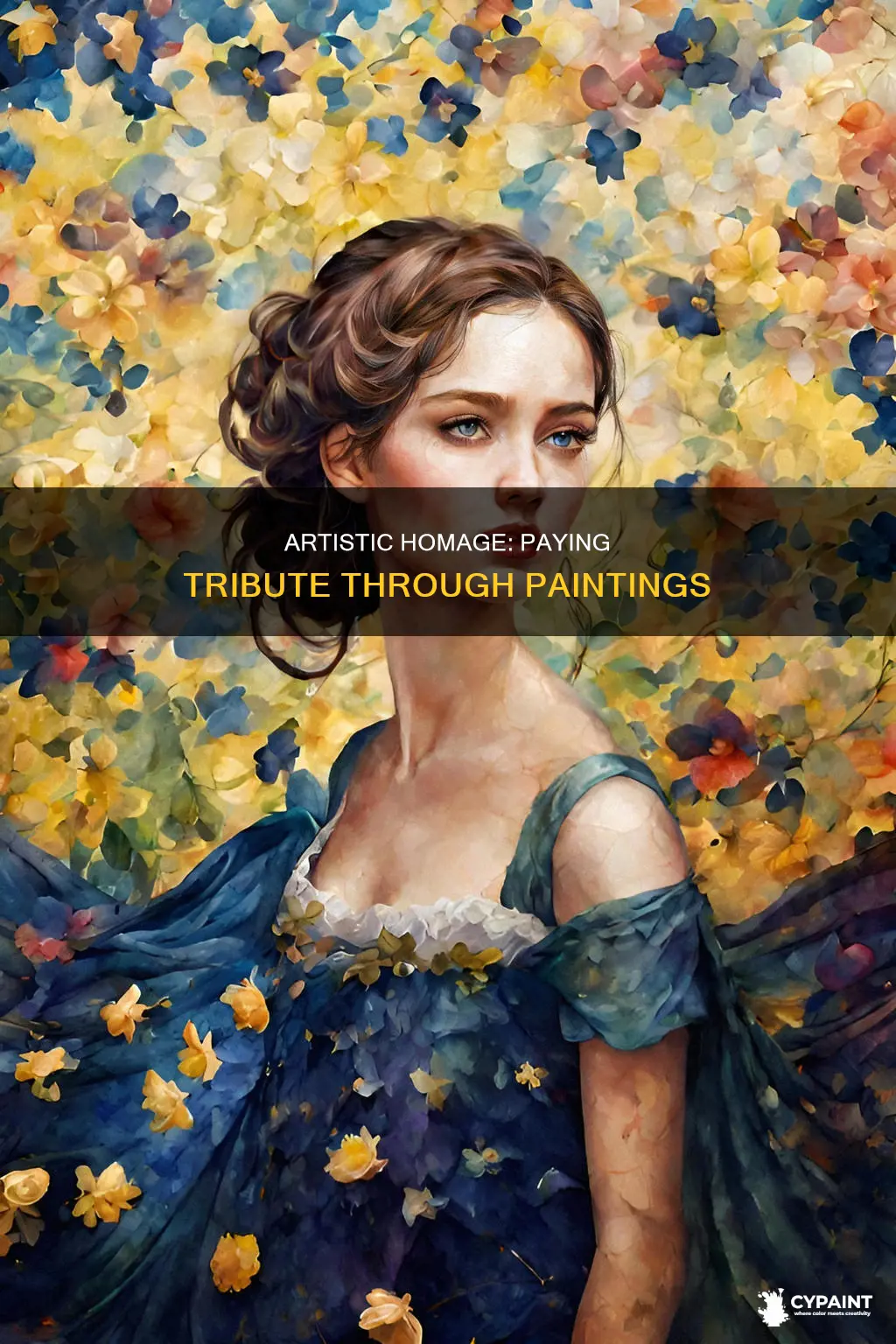 is it okay to pay tribute through a painting