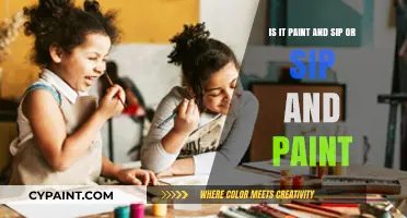 Paint and Sip: What's in a Name?
