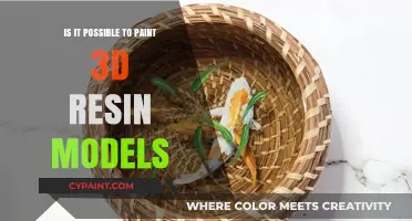 Can You Paint 3D Resin Models? A Creative Guide