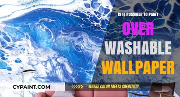 Can You Paint Over Washable Wallpaper? A DIY Guide