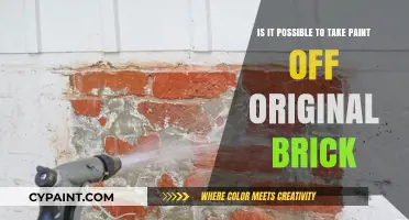 Removing Paint from Brick: Is It Possible?