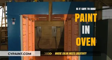 Baking Paint in the Oven: Safety Tips and Best Practices