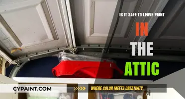 Attic Paint Storage: Safe or Not?