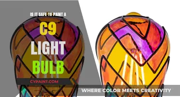 Painting C9 Bulbs: Safe or Not?