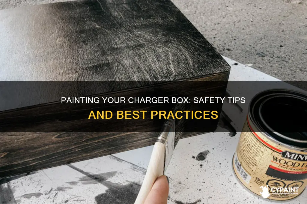 is it safe to paint a charger box