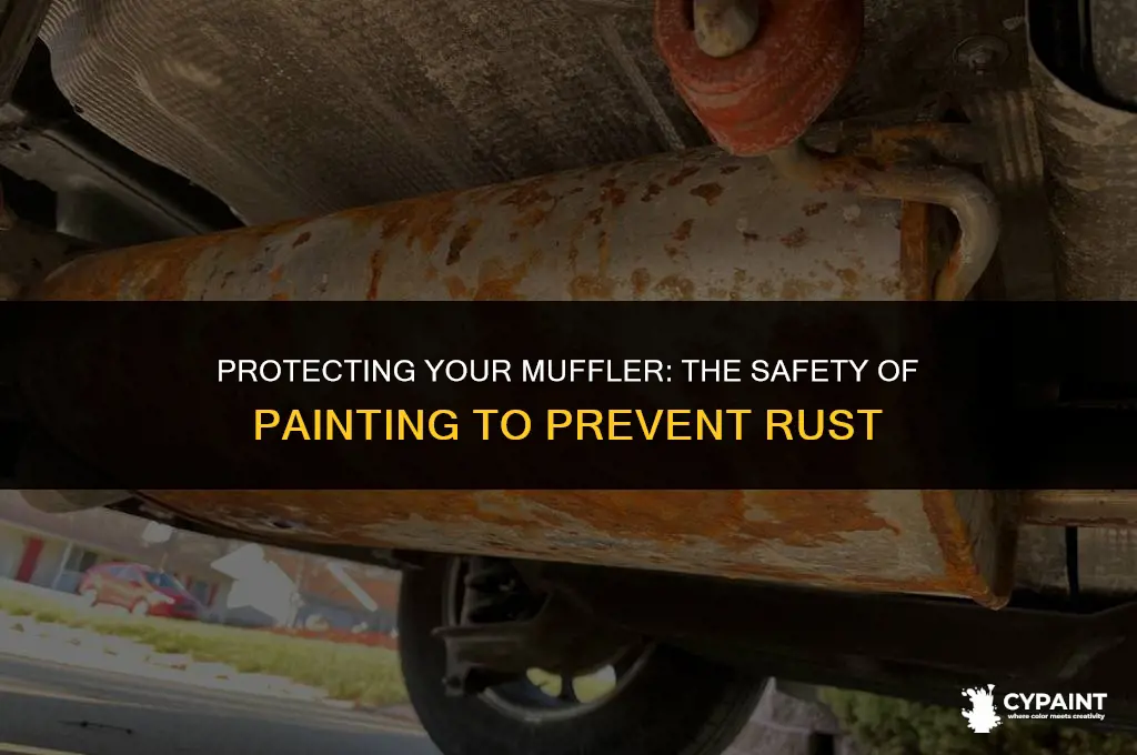 is it safe to paint a muffler to prevent rust