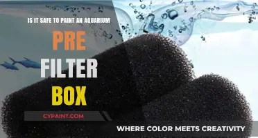 Safely Painting Your Aquarium Pre-Filter Box: A Guide