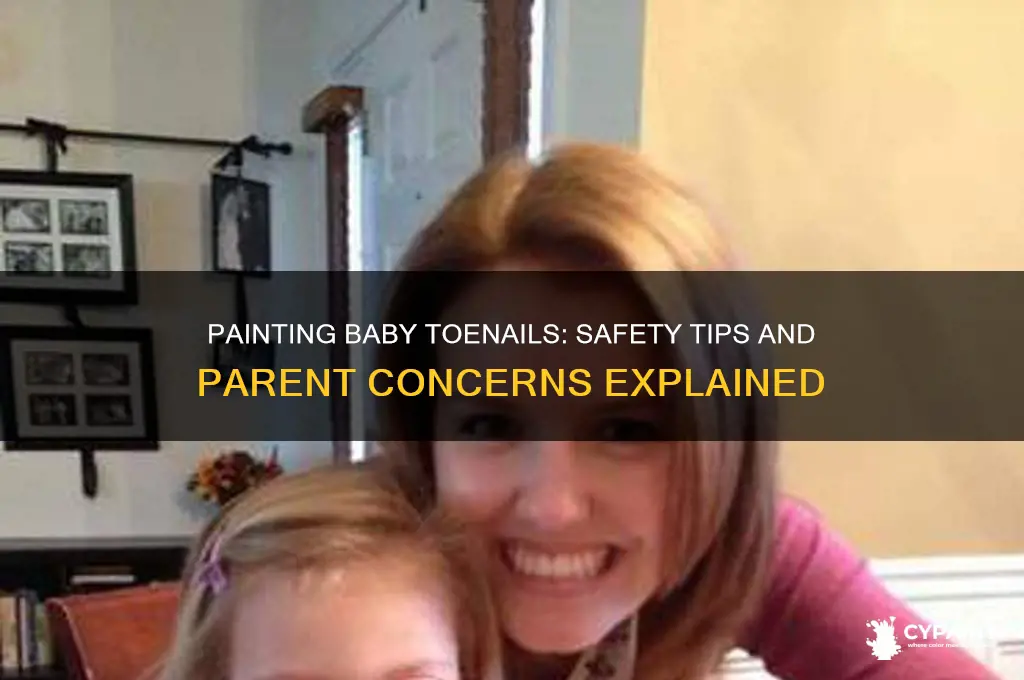is it safe to paint baby