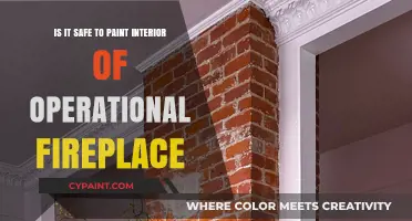 Painting an Operational Fireplace: Is It Safe?