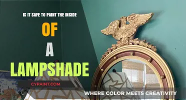 Exploring the Safety of Painting Your Lampshade's Interior
