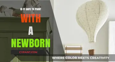 Painting with a Newborn: Safety Tips for Creative Parents