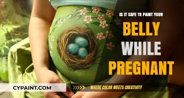 Pregnant Belly Painting: Safe Creative Expression
