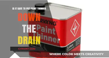 The Hidden Dangers of Pouring Paint Thinner Down the Drain