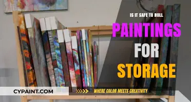 Rolling Paintings for Storage: Safe Practice or Risky Move?
