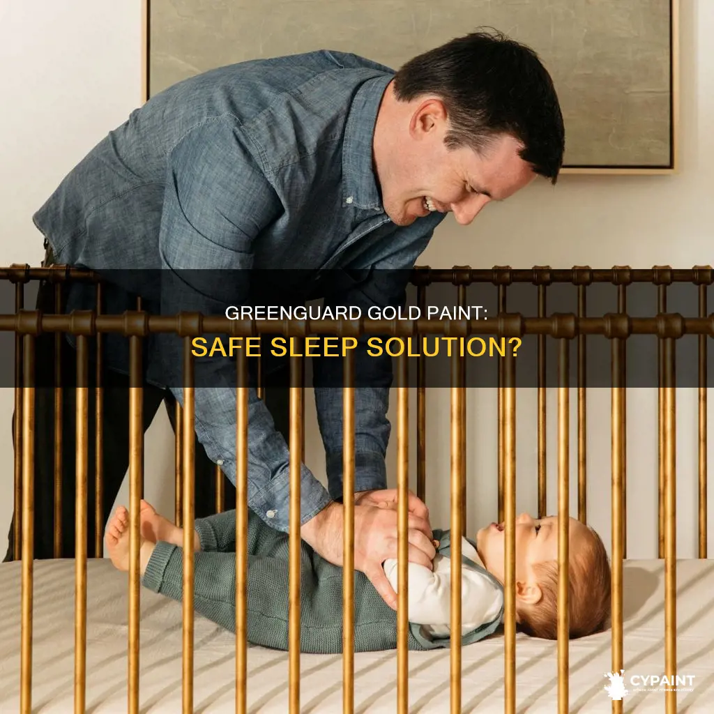 is it safe to sleep with greenguard gold paint