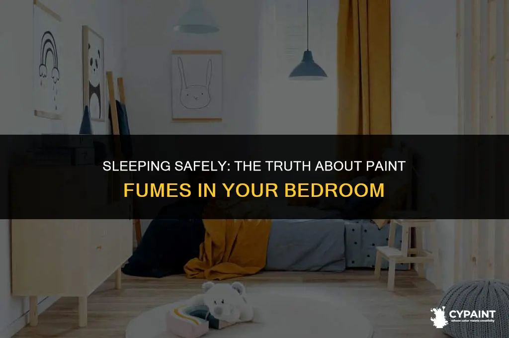is it safe to sleep with paint in your rooom