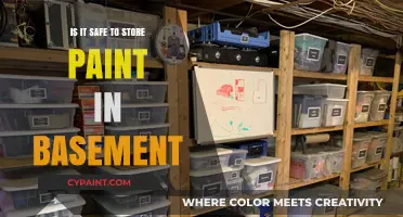 Storing Paint in the Basement: Safety Tips and Best Practices