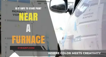Storing Paint Safely: Furnace Distance Matters